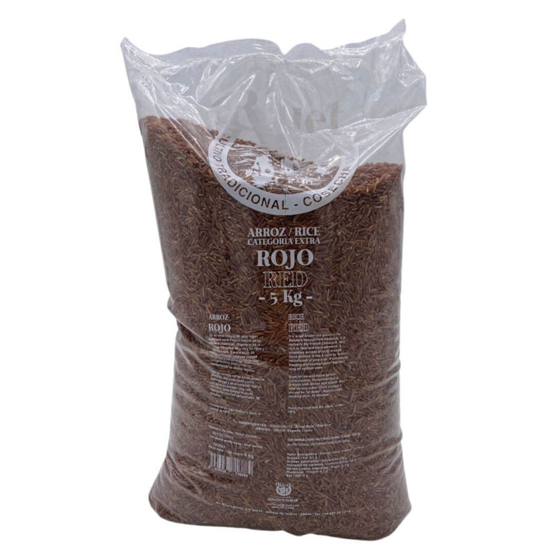 Traditional Rice for Paella Riuet ROJO 5Kg